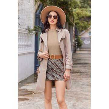 Ekouaer Women's Long Sleeve Ribbed Thermal Top