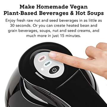 Tribest SB-132 Soyabella, Automatic Soy Milk Maker Machine with Tofu Kit Large, Silver, Large, Black/Stainless Steel