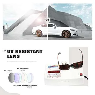 MASDUN Y2k Sunglasses Women and Men Square Trendy Show shades Retro fashion vogue UV Protection sunglasses (Black/Tofu pudding color)