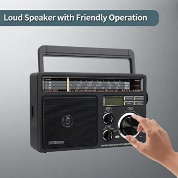 Retekess TR618 Portable Multi-Band Radio with USB Support