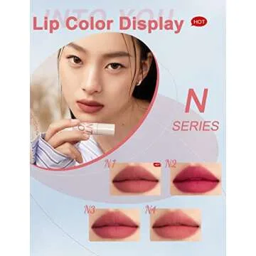 INTO YOU Matte Lipstick for Long Lasting Lip Color