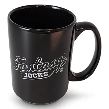 FANTASYJOCKS Fantasy Football Coffee Mug 15oz Bold Durable