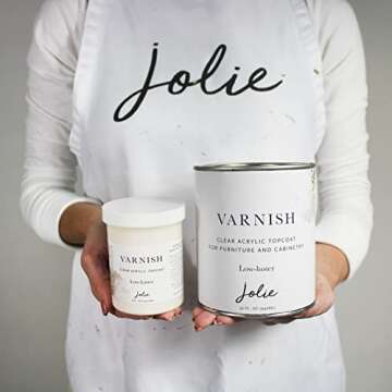 Jolie Varnish – Clear Protective Acrylic Topcoat 32 Ounces