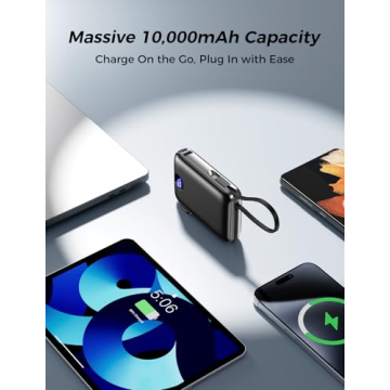 All-In-One Portable Charger with Fast Charging & Display