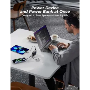 All-In-One Portable Charger with Fast Charging & Display