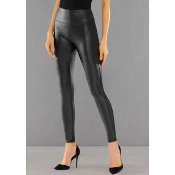 Shop Stylish CLIV Women's Faux Leather Leggings