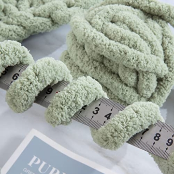 BALAPET Jumbo Chenille Yarn 8 Pack Soft Yarn for Crafts