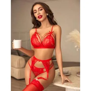 Explore Avidlove Lace Lingerie Set for Captivating Elegance
