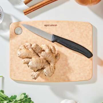 Epicurean Kitchen Series 8-Inch x 6-Inch Cutting Board - Durable & Eco-Friendly