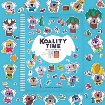 Cupkin Koalas Sticker Book for Kids - Creativity Unleashed
