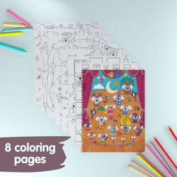 Cupkin Koalas Sticker Book for Kids - Creativity Unleashed