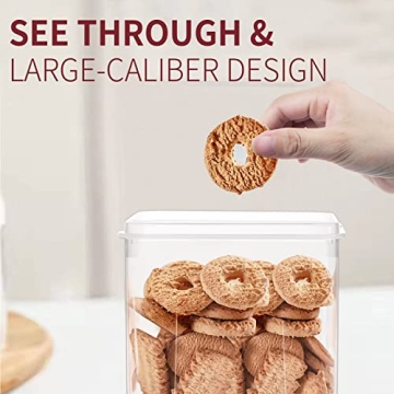 PRAKI Airtight Food Storage Containers - 10PCS Set