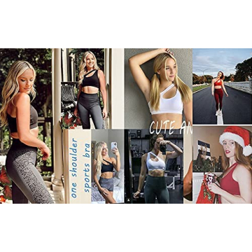 Sykooria One Shoulder Sports Bra - Stylish & Comfortable