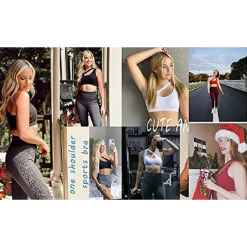 Sykooria One Shoulder Sports Bra - Stylish & Comfortable