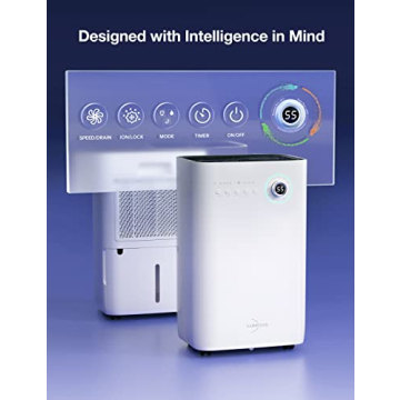 Innovative Lumysis 4500 Sq. Ft Dehumidifier with Auto Drain