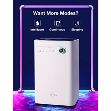 Innovative Lumysis 4500 Sq. Ft Dehumidifier with Auto Drain