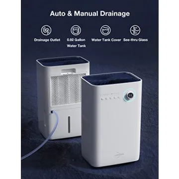 Innovative Lumysis 4500 Sq. Ft Dehumidifier with Auto Drain