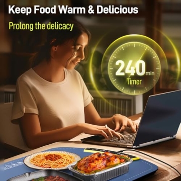 COLDFILL Electric Warming Tray with 8 Temp Settings