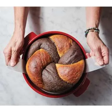 King Arthur Baking Company Round Loaf Lifter for Dutch Ovens, Reusable Nonstick European-Grade Silicone