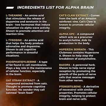 ONNIT Alpha Brain: Caffeine-Free Nootropic for Focus