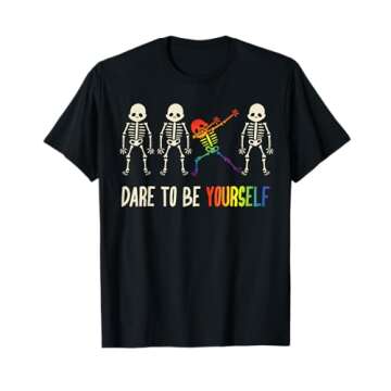 Dare To Be Yourself Shirt | Cute LGBT Pride T-shirt Gift T-Shirt