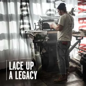 Thorogood American Heritage 8” Steel Toe Work Boots for Men - Full-Grain Leather with Moc Toe, Slip-Resistant Wedge Outsole, and Comfort Insole; EH Rated, Tobacco oil-tanned - 6 D US