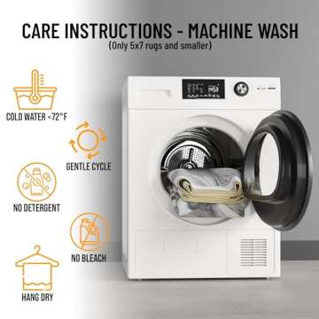 Machine Washable $100 Bill Design Non-Slip Rubberback 22x53 Modern Runner Rug for Hallway, Kitchen, Bedroom, 22" x 53", Multicolor