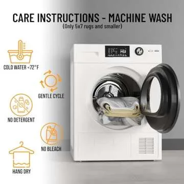 Durable Non-Slip $100 Bill Design Modern Runner Rug