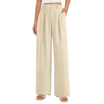 PRETTYGARDEN Women's Summer Work Pants with Pockets