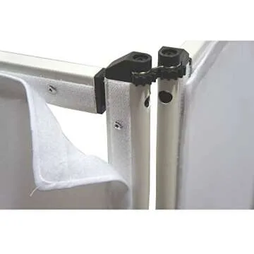 Harmony Audio Aluminum Portable DJ Facade Booth Scrim & 54" Workstation Table