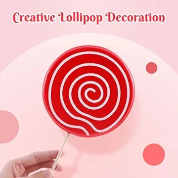 Abaodam Candy Birthday Lollipops for Party Decor