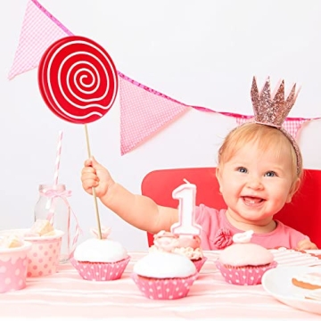 Abaodam Candy Birthday Lollipops for Party Decor