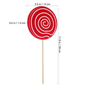 Abaodam Candy Birthday Lollipops for Party Decor