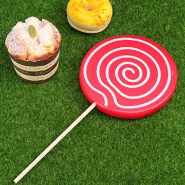 Abaodam Candy Birthday Lollipops for Party Decor