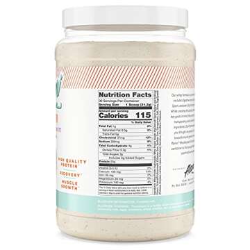 Alani Nu Whey Protein Powder Confetti Cake | 23g Protein with Low Sugar & Digestive Enzymes | Meal R...