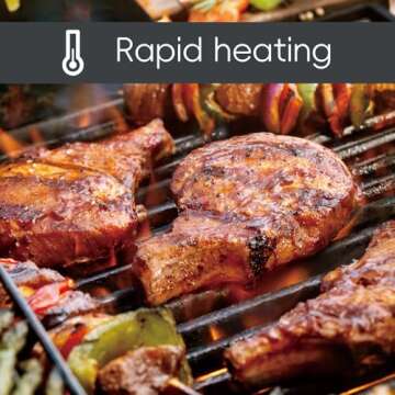 YANDEA 2-in-1 Smokeless Electric Grill for Indoor BBQ