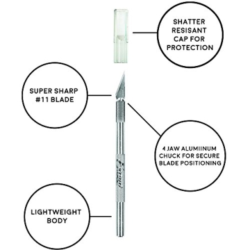 Excel K1 Hobby Knife with Safety Cap for Crafting
