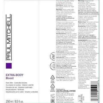 Paul Mitchell Extra-Body Boost Volumizing Spray for Fine Hair