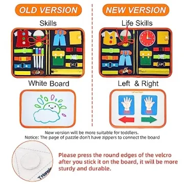 Freebear Busy Board | Educational Travel Toy for Toddlers