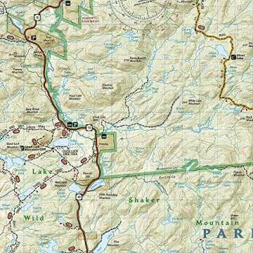 Northville, Raquette Lake: Adirondack Park Map (National Geographic Trails Illustrated Map, 744)