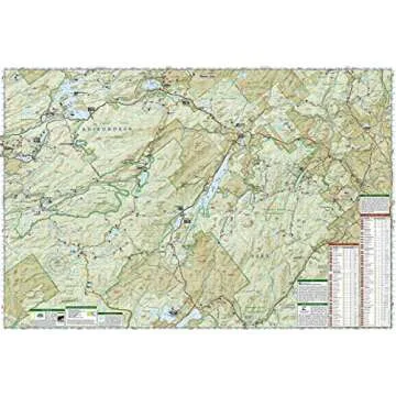Northville, Raquette Lake: Adirondack Park Map (National Geographic Trails Illustrated Map, 744)