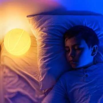 Olee Odee Basketball Night Light Remote 16 Color Gift