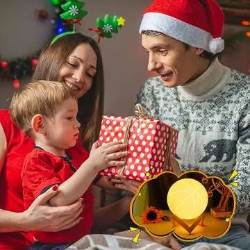 Olee Odee Basketball Night Light Remote 16 Color Gift