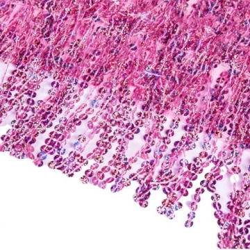 Vibrant Women's Sequin Tassel Hip Scarf for Festivals