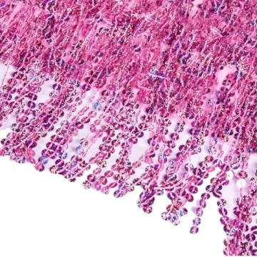 Vibrant Women's Sequin Tassel Hip Scarf for Festivals