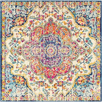 Stylish Livabliss Romaine Vintage Medallion Area Rug – 6'7"