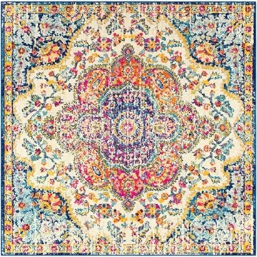 Stylish Livabliss Romaine Vintage Medallion Area Rug – 6'7"
