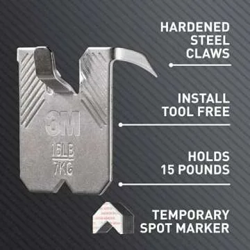 3M CLAW Drywall Picture Hanger – Simple & Secure