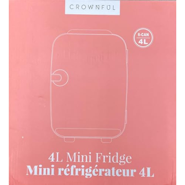 Versatile CROWNFUL Mini Fridge for All Your Needs