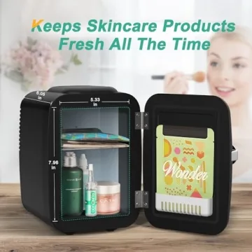 Versatile CROWNFUL Mini Fridge for All Your Needs